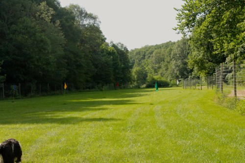 Golf ball hitting range